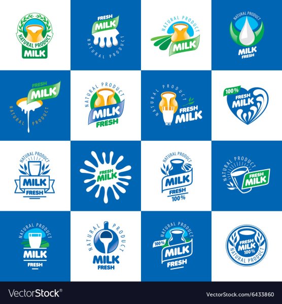 Логотип молочной продукции