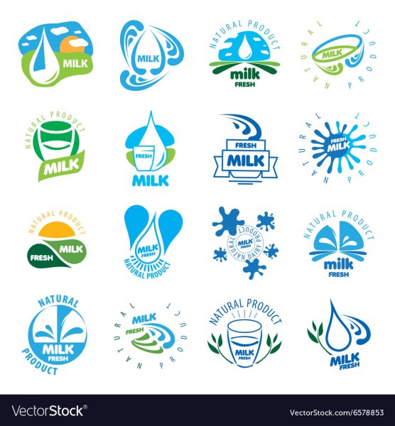 Логотип производителя молока