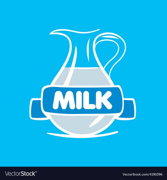 Логотип молочки банк карандашом