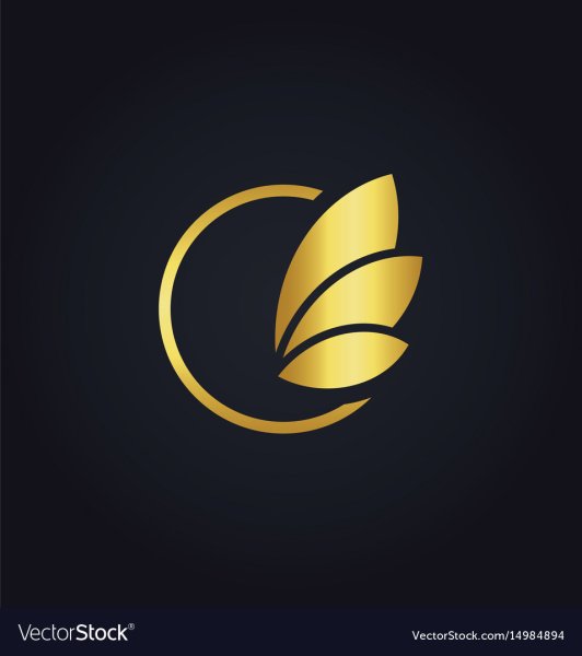 Логотип золото