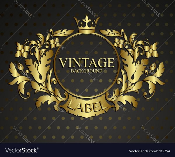 Красивые золотые логотипы