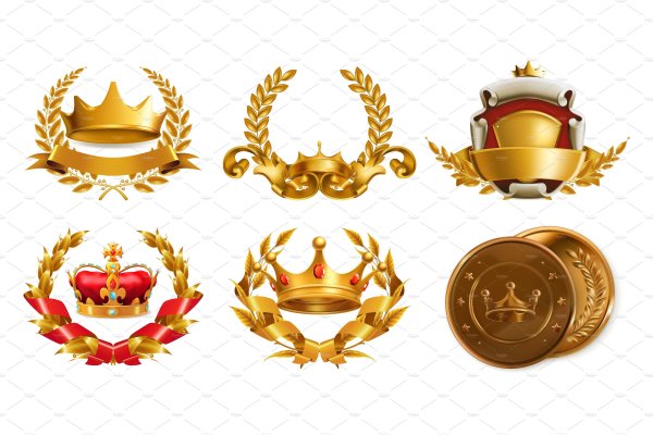 Корона с ленточкой