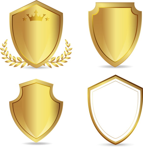 Векторный геральдический щит