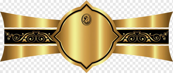 Золото этикетки фон