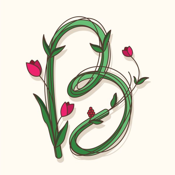 Логотип буквы в круге