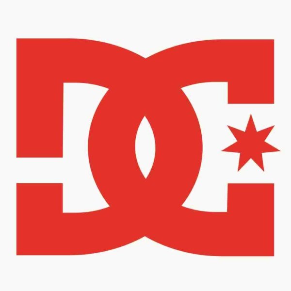 DC Shoes logo наклейка