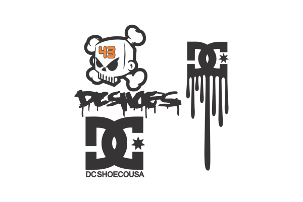 DC логотип одежды