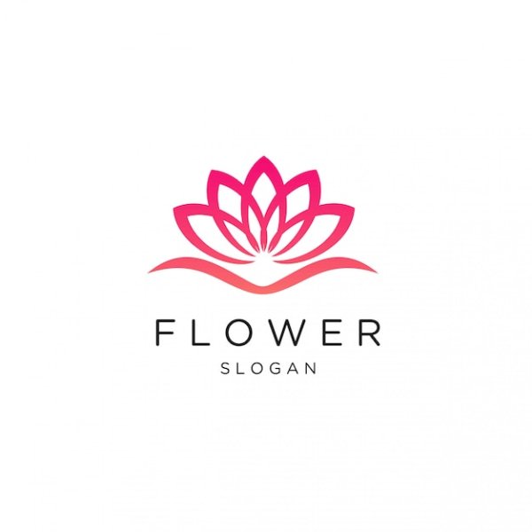 Логотип цветок