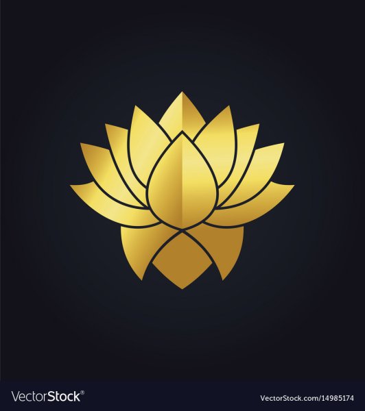 Золотой Лотос цветок