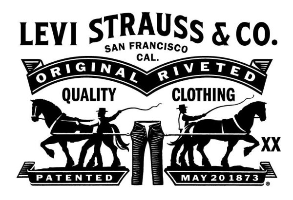 Эмблема джинсов Левис