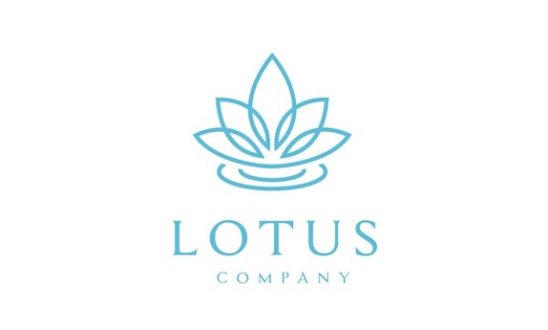 Лотос логотип на косметику