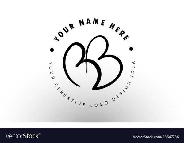 ББ logo vector прописью слово