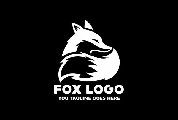 Логотип лиса шрифт