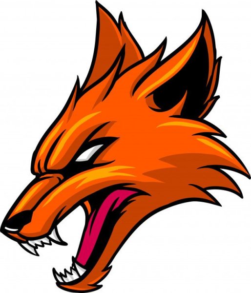 Мордочка лисы логотип