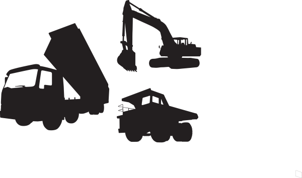 Силуэты строительной техники