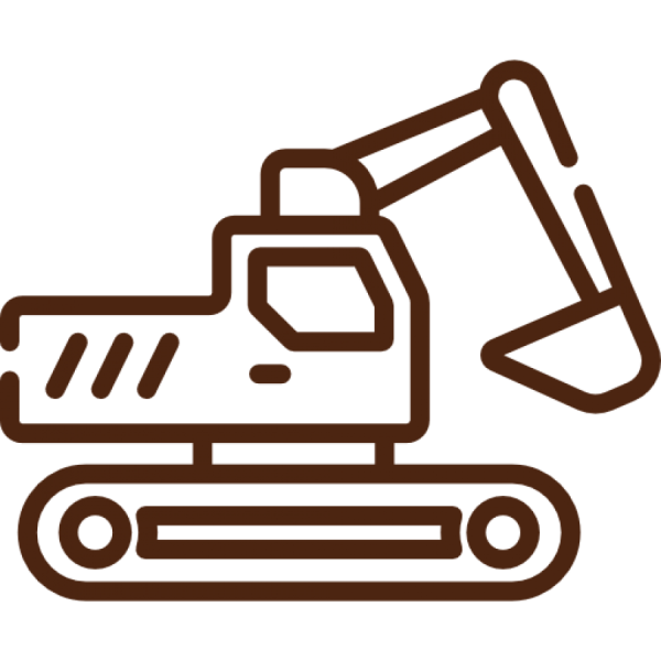 Экскаватор погрузчик JCB вектор