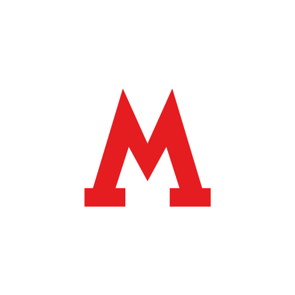 Значок Московского метро