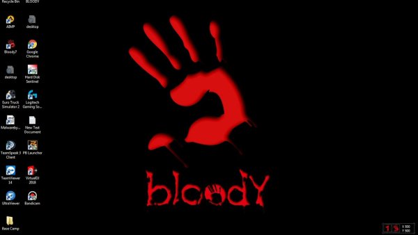 Символ Bloody на рабочий стол