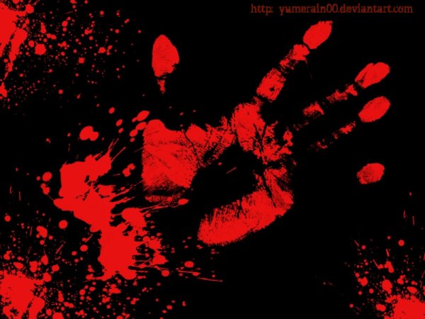 Крутой логотип Кровавый