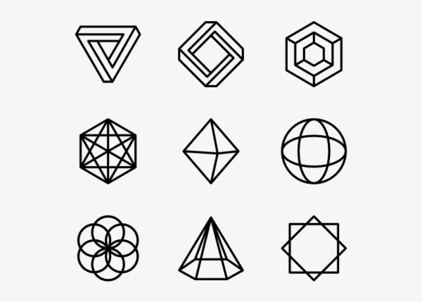 Геометрические значки