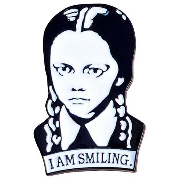 Венсдей Аддамс значок