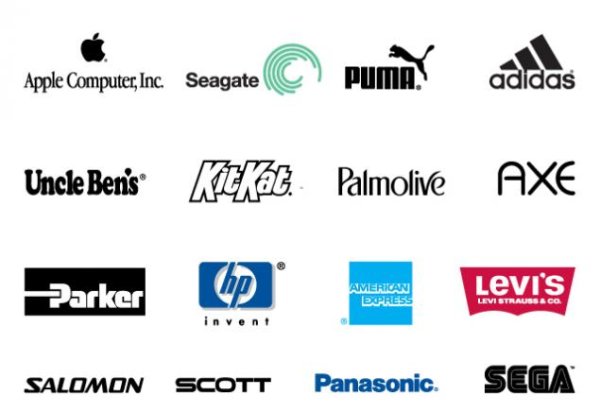 Текстовые логотипы