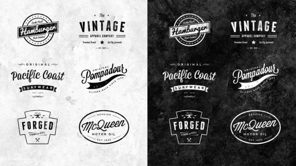 Графические логотипы известных брендов