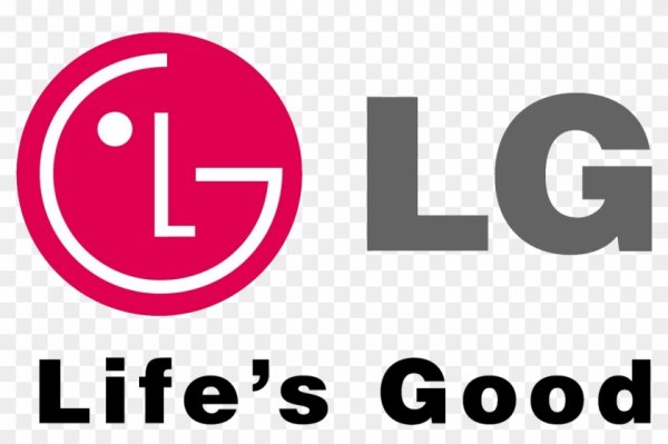 LG логотип на белом фоне