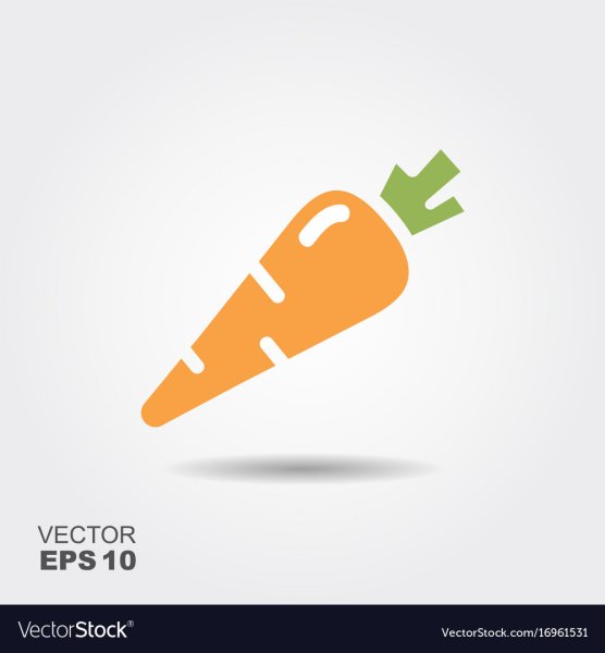 Морковка елочка вектор