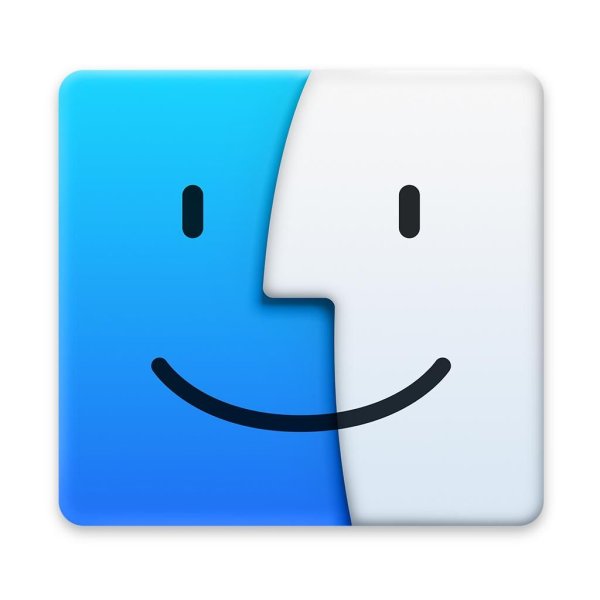 Иконка Finder Mac os big sur