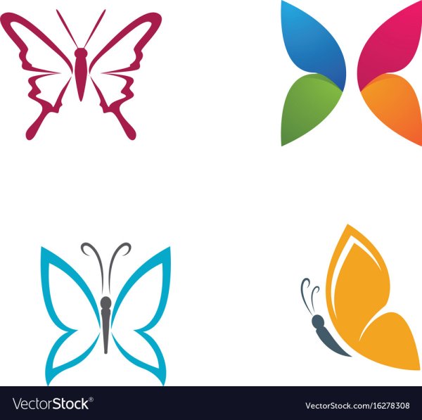 Бабочка логотип