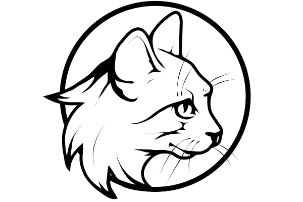 Морда кота логотип