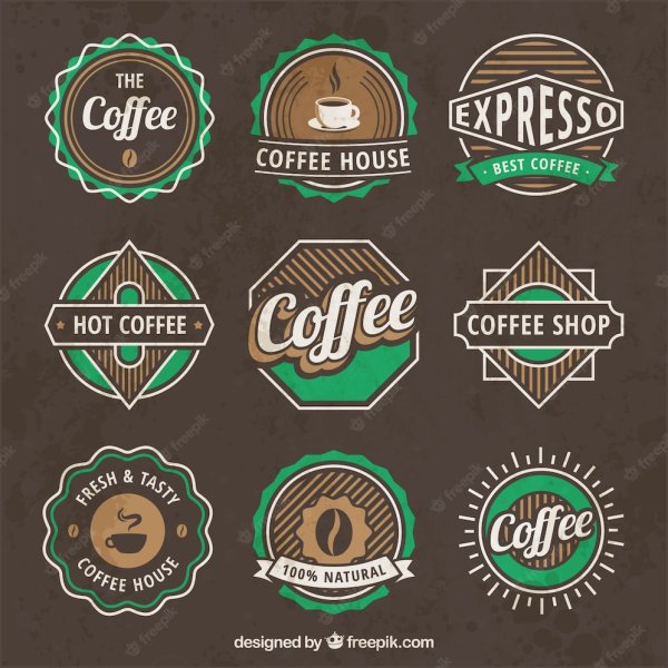 Идеи для логотипа кофейни