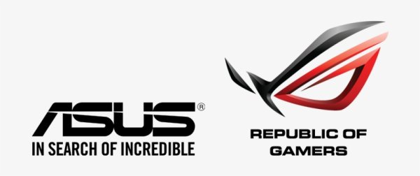 ASUS ROG logo прозрачное