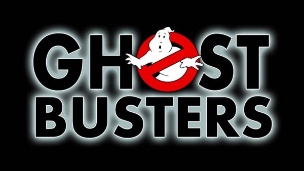 Охотники за привидениями надпись