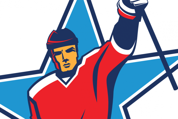 Ветераны хоккея логотип