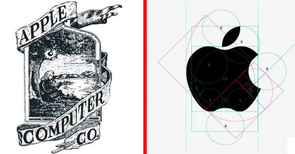 Старый логотип Эппл