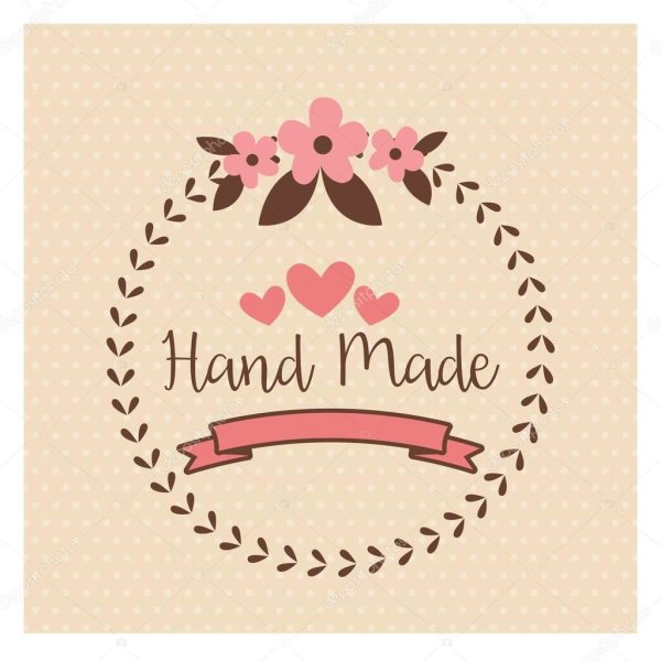Хенд мейд надпись