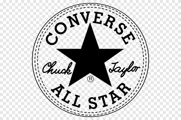 Converse наклейка круглая