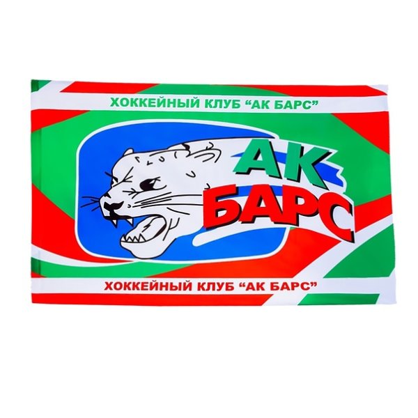 Флаг хоккейного клуба АК Барс