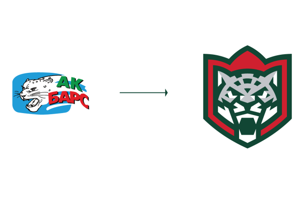 Логотип АК Барс хоккей чб