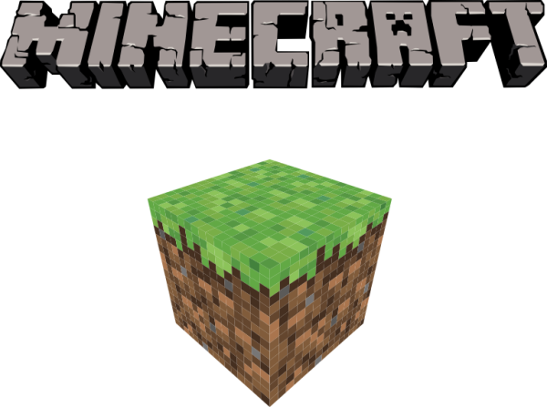 Minecraft надпись