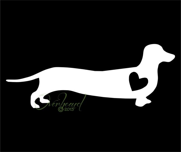 Векторное изображение такса