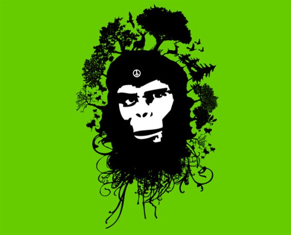 Иллюстрация вектор Гринпис