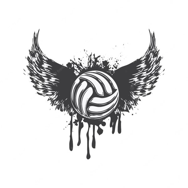 Тату волейбол эскизы