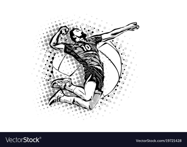 Волейбол вектор