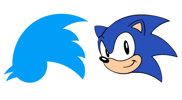 Соник еж голова