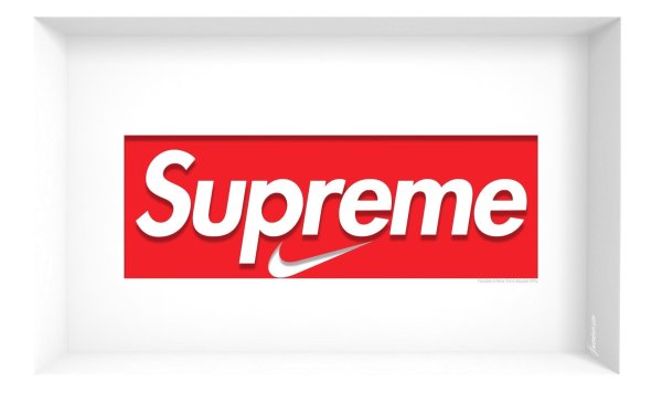 Надпись Суприм