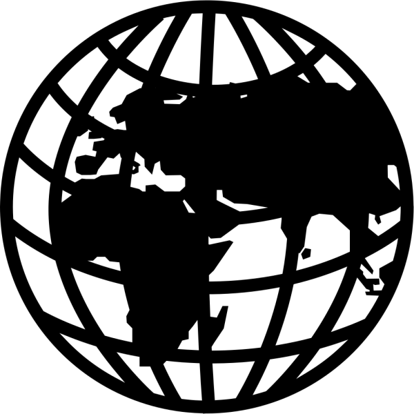 Земля силуэт