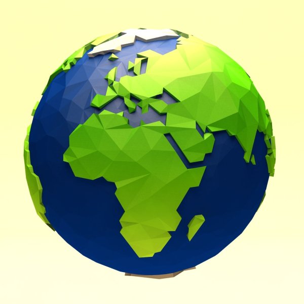 Глобус со стрелками